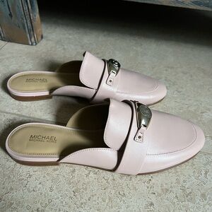 Michael Kors Tilly Leather Mules